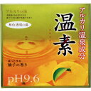 《A》(入浴剤)アース製薬温素 柚子の香り 15包