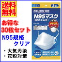 使い捨てマスク N95規格クリア 折りたたみ式 N95マスク...