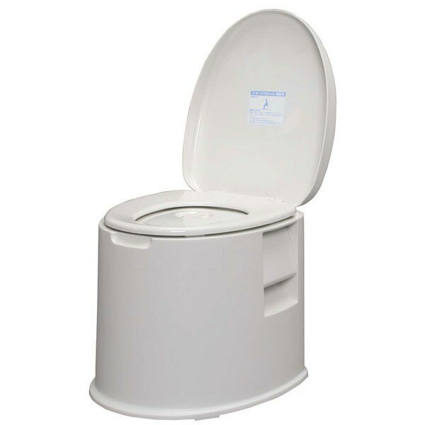【送料無料】ポータブルトイレ　TP-420Vホワイト【アイリスオーヤマ】（トイレ用品・介護用品）【SBZcou1208】