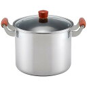 ヨシカワ ナチュラルクッキング寸胴鍋24cm SJ2083送...