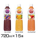 【15本入】カゴメ野菜生活100 スマートPET 720ml 7348送料無料 カゴメ 野菜ジュース 野菜生活 ベリーサラダ 野菜果実ミックスジュース 野菜飲料 ビタミンA ポリフェノール 一日分の野菜 ぶどう カゴメ ベリーサラダ マンゴーサラダ アップルサラダ【D】