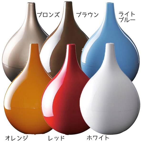 【在庫限り】ミドル〔middle〕 ハイブリッド式加湿器 ブロンズ・ブラウン・ライトブルー・オレンジ・レッド・ホワイト MD-KH1001 BM・BR・LBL・OR・RD・WH 〔加湿機 風邪予防 乾燥〕 【2013冬】【送料無料】