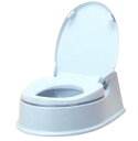 アロン化成 サニタリエースHG両用式 簡易設置トイレ ライトブルー