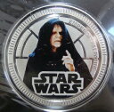ニウエ スターウォーズパルパティーン皇帝1ドル貨