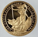 イギリス ブリタニア 100ポンドプルーフ金貨 1988年 未使用