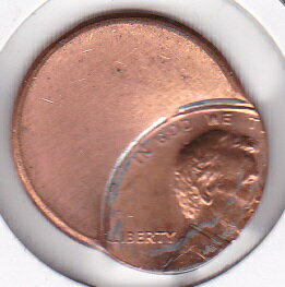 アメリカ1セントエラー銅貨