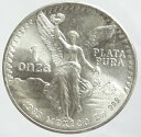 メキシコ PLATA PURA銀貨 1オンス 1983年 未使用