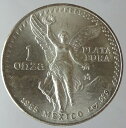 メキシコ PLATA PURA銀貨 1オンス 1985年 未使用