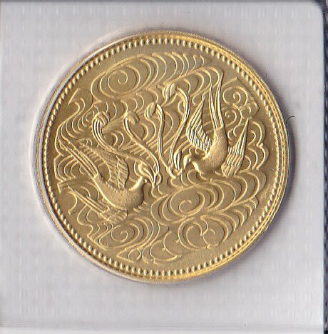 1986昭和61年銘昭和天皇御在位60年10万円金貨プリスターパック入り...:kure-coin:10000319