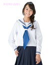 【KURI-ORI】クリオリNEW♪白セーラートップス・白エリ長袖155Aから175A