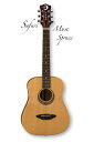 Luna Guitars Safari Muse Spruce travel guitar w/pre《ミニアコースティックギター》【送料無料】【ONLINE STORE】
