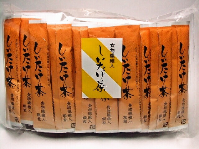 かね七　簡単便利、業務用でお買い得！食物繊維入り　スティック茶　しいたけ茶50本...:kuroshionoriten:10000161