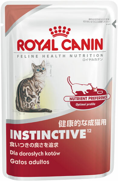 ロイヤルカナン（ROYALCANIN）キャットフード　FHN-WET　インスティンクティブ（健康的な成猫用）　85g　【キャットフード/ウェットフード・パウチ/成猫用（アダルト）/ROYAL CANIN/ペットフード】