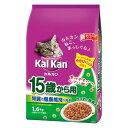 カルカンドライ 15歳から用 かつおと野菜味 1.6kg ■ カルカンドライ ドライフード 高齢猫用 シニア ペットフード マースジャパン 猫用品 猫 ねこ ネコ
