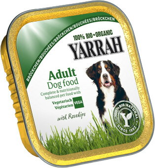 YARRAH（ヤラー）ドッグフード　缶詰　ベジタリアンドッグチャンク　150g　【ウェットフード/成犬用（アダルト）/オーガニック・ヤラ—/ペットフード/DOG FOOD】