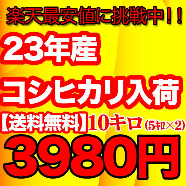 23年産こしひかり入荷【1袋づつ選べる！精米or玄米】久留里名水の千葉県産コシヒカリ10キロ(5キロ×2）【送料無料】玄米　10kg　5kg×2【グルメ_free】