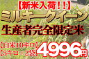 新米入荷 28年産 ミルキークイーン 10kg （5kg×2袋） 千葉県産 【送料無料】精米発送・玄米発送可能【オススメ】【売れ筋】 ランキングお取り寄せ