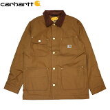 CARHARTT カーハート 103825 LOOSE FIT FIRM DUCK BLANKET-LINED CHORE COAT Carhartt Brown