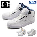 送料無料 DCシューズ DCSHOECOUSA メンズ スニーカー SPARTAN HIGH WC SE SN ホワイト 白 靴 シューズ ハイカット スポーツ 運動 男性(DCSHOECOUSA DM172018 )