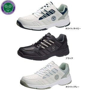 アサヒ / ウインブルドン 052 ホワイト 白 グレー ブラック 黒 ( ウィンブルドン WB WINBLEDON )【テニス】【テニスシューズ】【幅広 4E相当】【シューズ】【スニーカー】【靴】(後継モデルです)