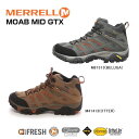 【送料無料】【悪天候でも安心のGORE-TEX仕様!】MERREL MOAB MID GTX メレル モアブ ミッド ゴアテックス メンズ 紳士用 トレッキング シューズ 靴(M87313/M41413)