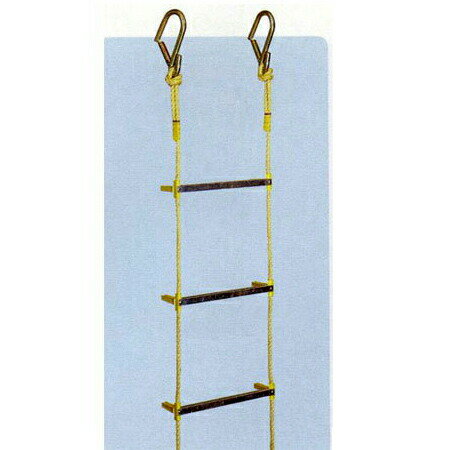 【避難用縄はしご 8m】縄ハシゴ・縄梯子もしもの時に・・・縄はしごがあれば脱出可能です！！
