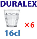 【初夏のクリアランス大SALE】DURALEX【デュラレックス】ピカルディ 160cc×6個セット価格定番商品が大特価!