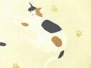 メーカー完売 ネコ柄 生地 布 NEKO2 三毛と黒 HR3170-13A 爪とぎ QUILT GATE キルトゲイト 百華繚蘭 ひゃっかりょうらん 和柄 動物柄 猫柄 金ラメ装飾 三毛猫 商用利用可能