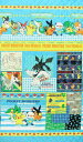 キャラクターキルティング生地 ポケットモンスター パネル柄 GQ6447-1A レッスンバッグ♪体操着入れ♪巾着袋に2012年入園入学(約108×59cm) レッスンバッグ 体操着入れ 巾着袋に 商用利用不可