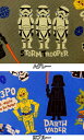 【楽天ランキング入賞商品】メーカー完売 キャラクター生地 布 2016年 入園入学 STAR WARS スターウォーズ G7163 ダースベイダー トルーパー ヨーダ C3PO R2D2 商用利用不可10P03Dec16