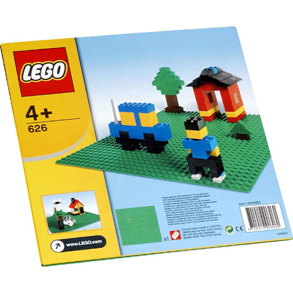 【取寄品】レゴ基本セット 基礎版(緑色) 626 [レゴブロック(LEGO)]【T】