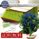 送料無料！りんどうと究極の京抹茶カステラセット秋のお花アレンジセット 送料無料！