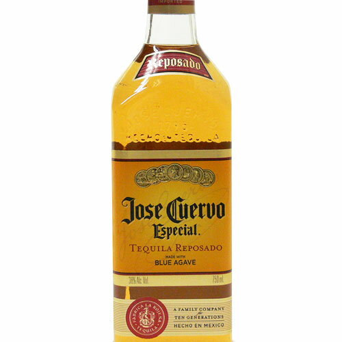 メキシコのお酒といえば！ テキーラ　クエルボ　ゴールド　エスペシアル　レポサド 38度 750ml【jose cuervo especial tequila reposado】【スピリッツ　販売】 