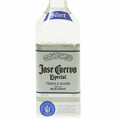 メキシコのお酒といえば！ テキーラ　クエルボ　シルバー　エスペシアル　38度 750ml【jose cuervo especial tequila silver】【スピリッツ　販売】 