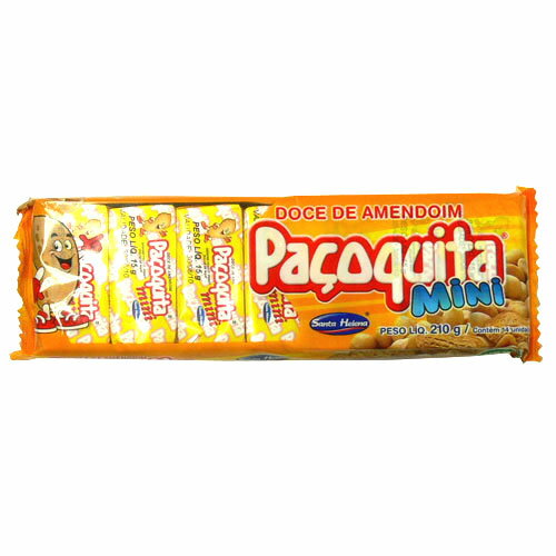 ピーナッツ菓子　パソキッタ　ミニ　サンタエレナ210g(15g×14個)　pacoquita mini 