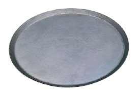 【ピザ皿】鉄製ピザパン　26cm（φ260×H7）（3-0655-0506）