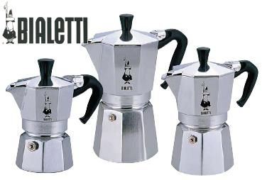 【家庭用エスプレッソメーカー】BIALETTI　ビアレッティ　直火式エスプレッソメーカー　モカエクスプレス　4杯用　1164　（3-0622-0104）イタリアの家庭にはかかせない『モカエクスプレス』！