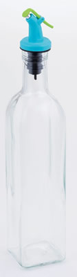 キッチン小物 調味料入れ オイルボトル ガラス製 ビヴォオイル＆ビネガージャーL(500ml)　クール　(SALUS・セイラス003)(EBM外)