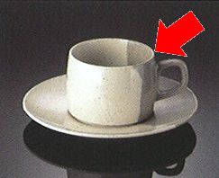 【マンネン　メラミン食器】【MANNEN】【あさひ・和洋食器】グレイストーン GreyStone　コーヒーカップ　φ77×H60（160cc）　IL-716