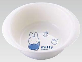 【かわいいミッフィーの子供用食器♪】miffy ポリプロピレンお子様食器「ミッフィー」シリーズ　MB深皿　（3-1757-2001）大人気のミッフィーシリーズ！