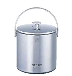 【バー用品】【アイスペール】（1.6L）　ピーコック　アイスペール　IBS-A160　（トング付）　（3-1330-0801）ウイスキー・焼酎の水割りに！