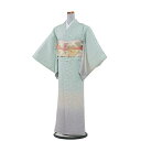 【レンタル】訪問着 フルセットレンタル / 209 グり−ン おめし / 付下げ 着物 結婚式 入学式 卒業式 卒園式 七五三 お宮参り お茶会 式典 結納 753 訪問着レンタル 着物レンタル きものレンタル 訪問着フルセット ママ 母親 母 貸衣装 貸衣裳 セット 送料無料