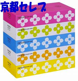 クーポン使用で2780円！ネピネピ ティッシュペーパー 160組5箱×12パック激安！ネピア ティッシュペーパー 5個パック