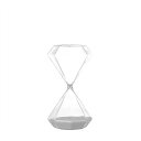 ダルトン ダイアモンド アワーグラス M 砂時計 ガラス 30分 おしゃれ シンプル 【 DULTON DIAMOND HOURGLASS M GS555-389M 】