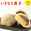 ★ ポイント10倍 熊本 といえば いきなり団子 つぶあん 10個入 2箱 個包装 【送料無料】 ギフト お取り寄せ お歳暮 お年賀 恭栄堂