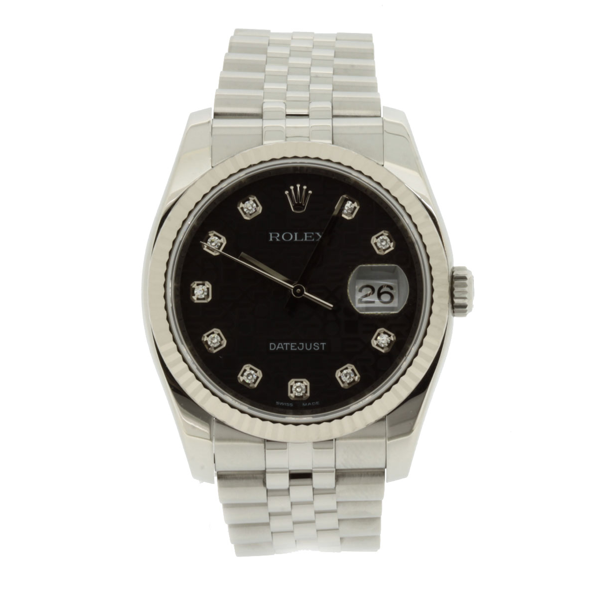 ROLEX【ロレックス】デイトジャスト　116234G 腕時計 WGSS メンズ 【中古】【cabcahag】