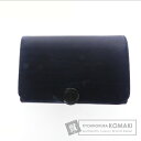emanuel ungaro【ウンガロ】 ロゴマークプレート シンプル 二つ折り財布(小銭入れあり) レザー レディース 【中古】【cabfabag】【楽ギフ_包装】【ブランド品買取・通販】