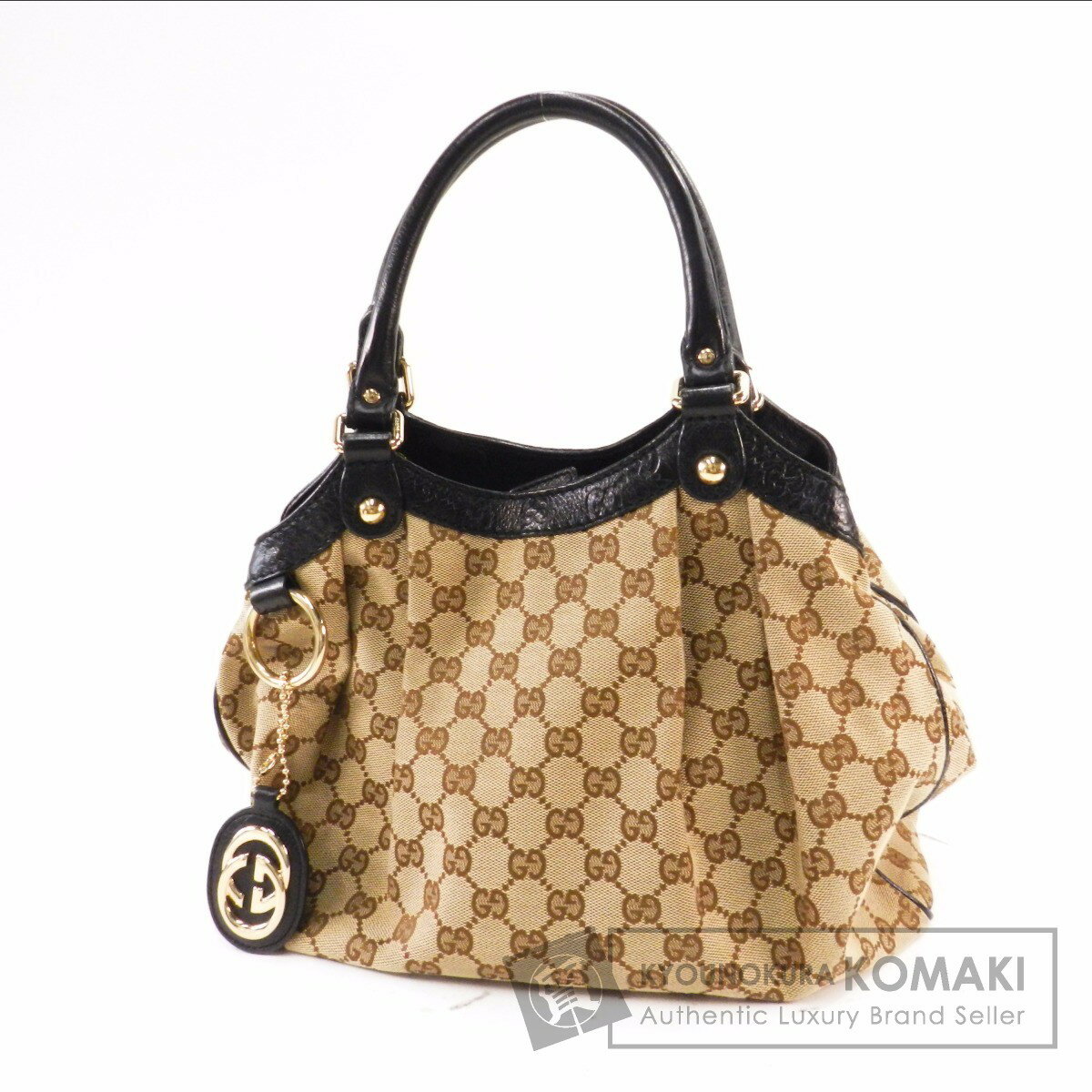 GUCCI【グッチ】 GG ハンドバッグ キャンバス レディース 【中古】...:kyounokura:10215749