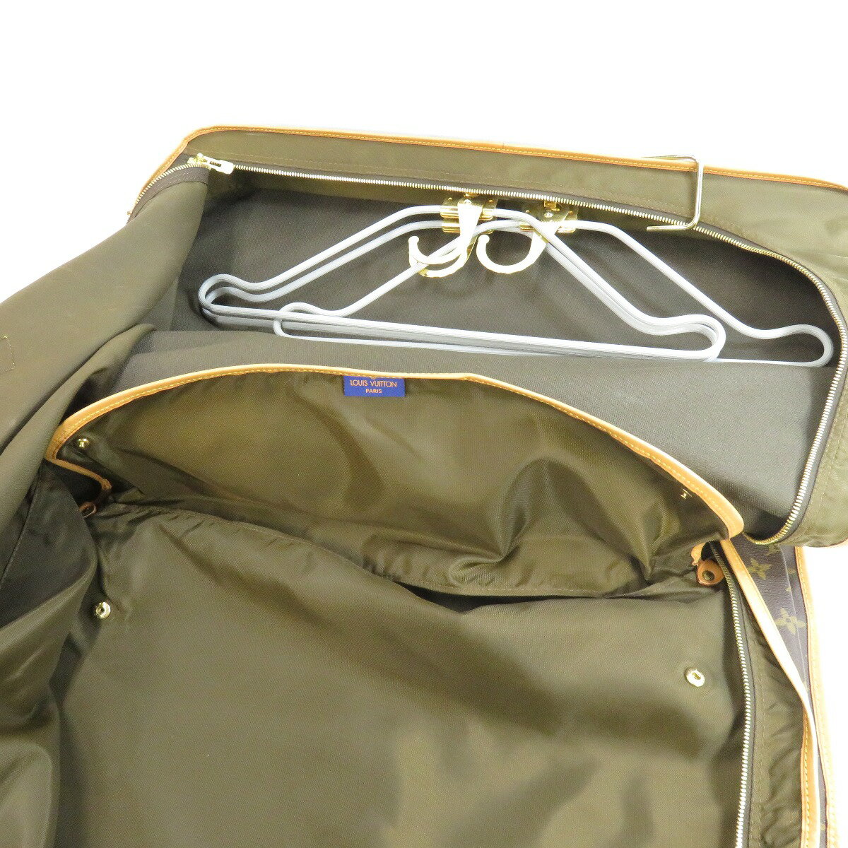 RARE Louis Vuitton LV Vintage Monogram Canvas Garment Briefcase Travel Trunk Bag | eBay