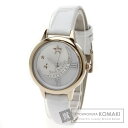 STAR JEWELRY【スタージュエリー】 スタークリスマス2015限定 腕時計 GP/レザー レディース 【中古】